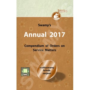 Swamy's Annual 2017 - Compendium of Orders on Service Matters (C-117)